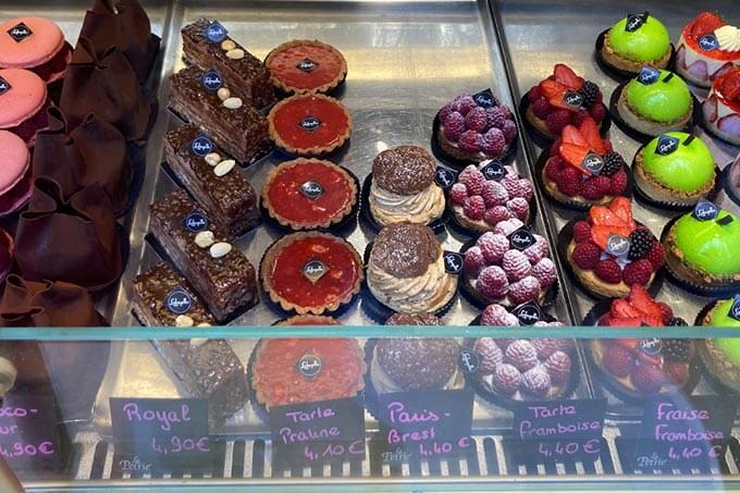 Törtchen in Lyon auch Tarte Praline